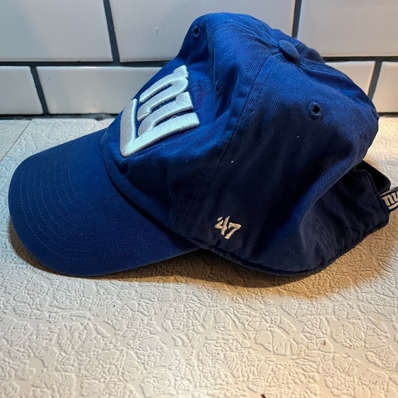 New York Giants Hat Cap Blue One Size Adults NFL Football Unisex Outdoor - Picture 2 of 5